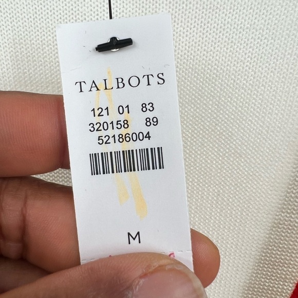 Talbots cardigan long line sweater long sleeve size M - Picture 8 of 10